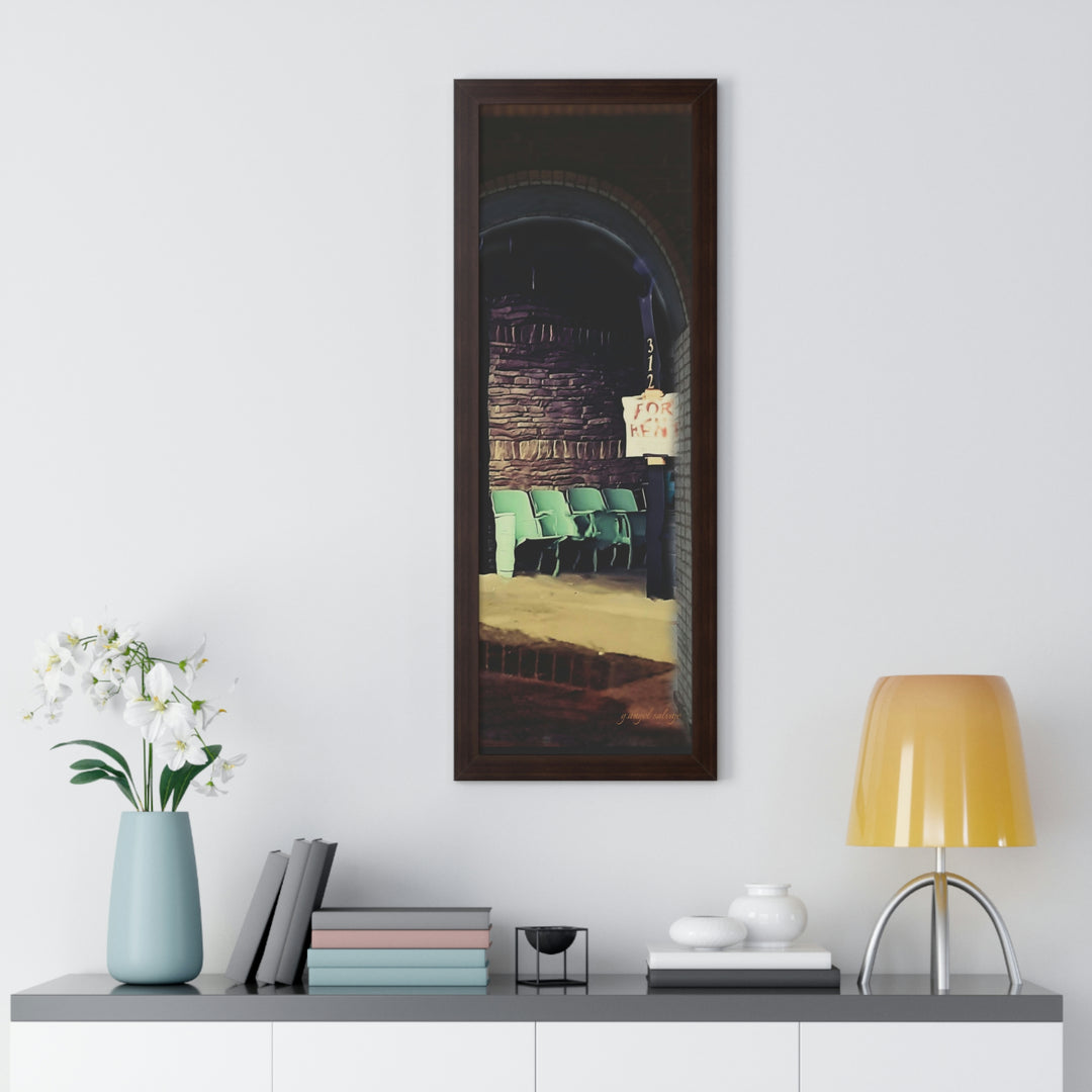 Waystation to Judgement Framed Vertical Poster