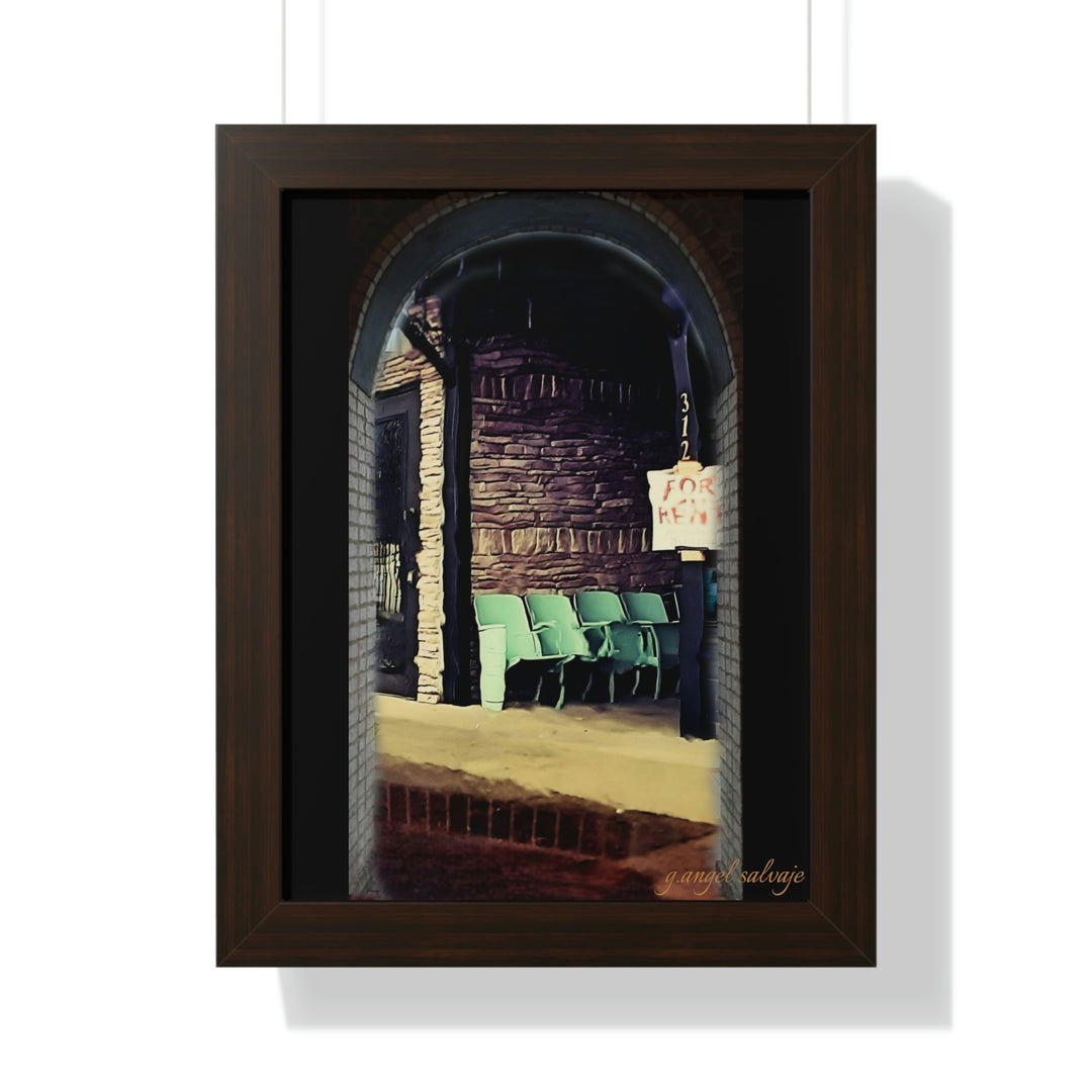 Waystation to Judgement Framed Vertical Poster