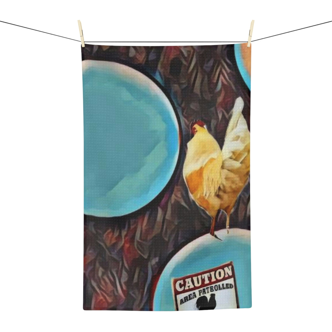 Lucky on Patrol Soft Tea Towel