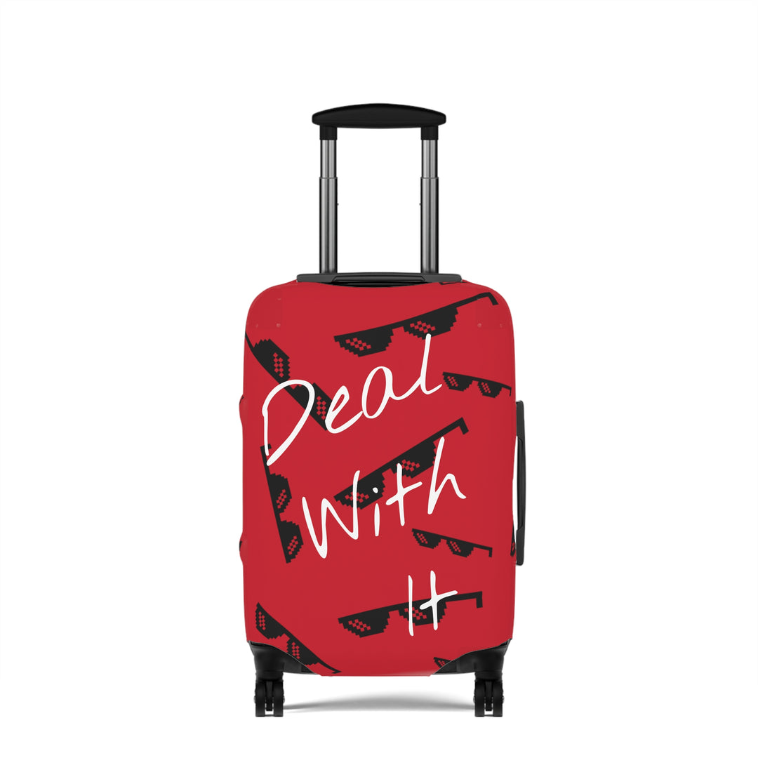 Deal With It Luggage Cover