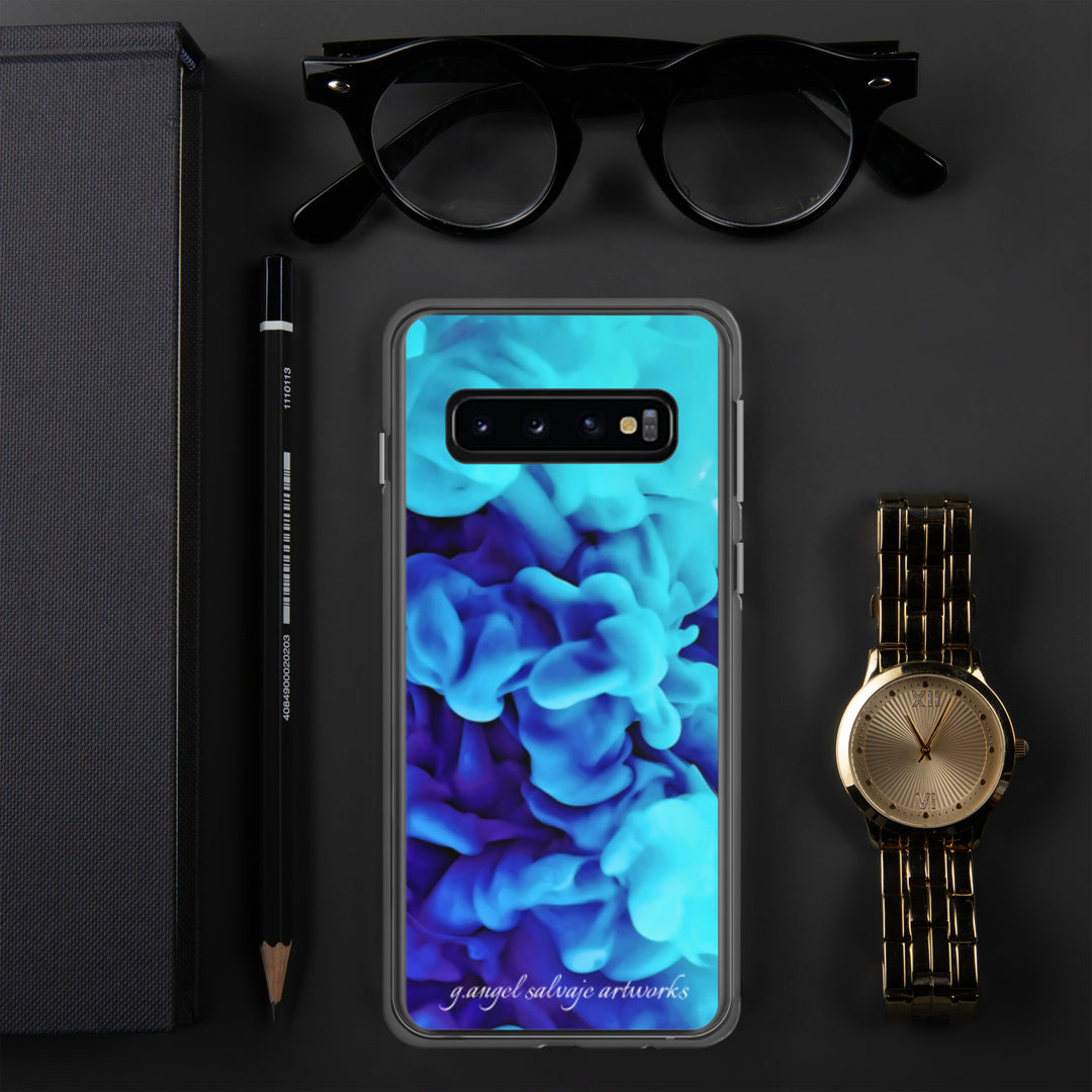 Blue Clouds, just breathe Clear Case for Samsung®