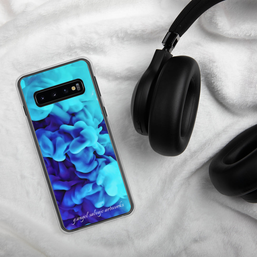 Blue Clouds, just breathe Clear Case for Samsung®