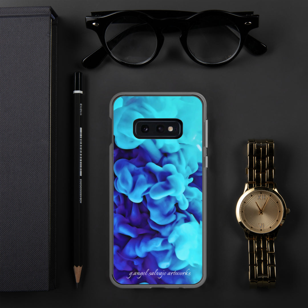 Blue Clouds, just breathe Clear Case for Samsung®