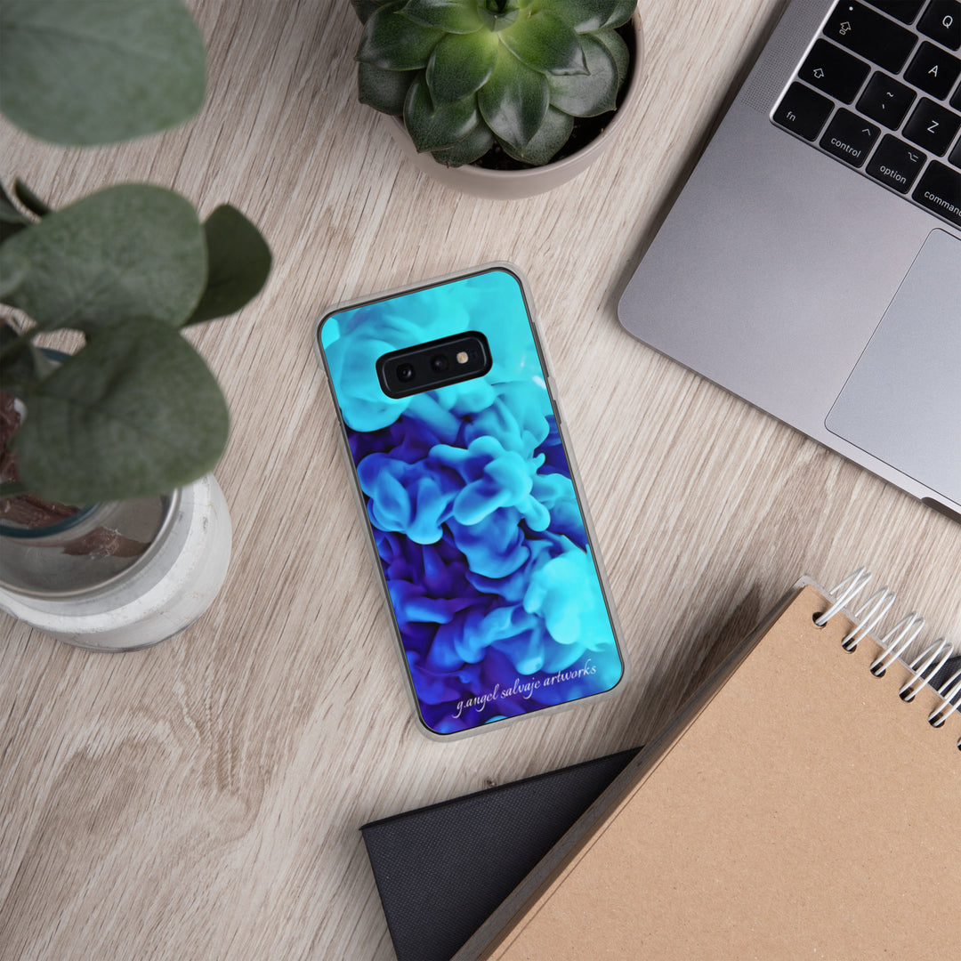 Blue Clouds, just breathe Clear Case for Samsung®