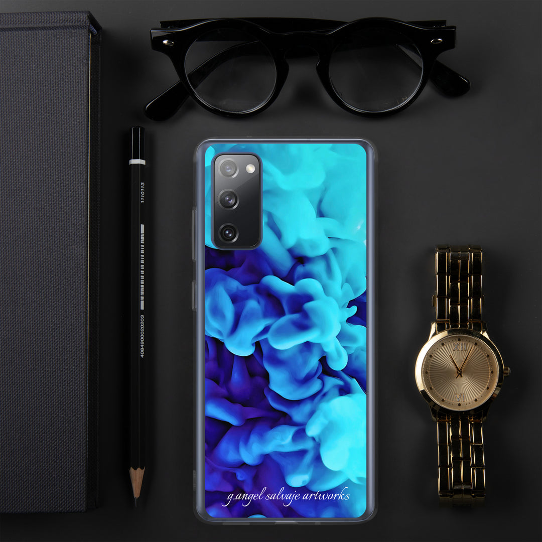 Blue Clouds Clear Case for Samsung®