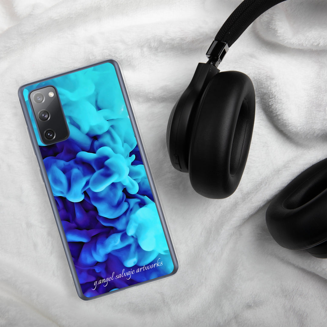 Blue Clouds Clear Case for Samsung®