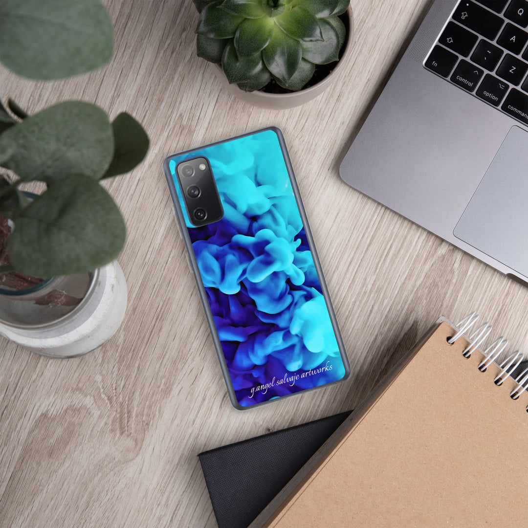 Blue Clouds Clear Case for Samsung®