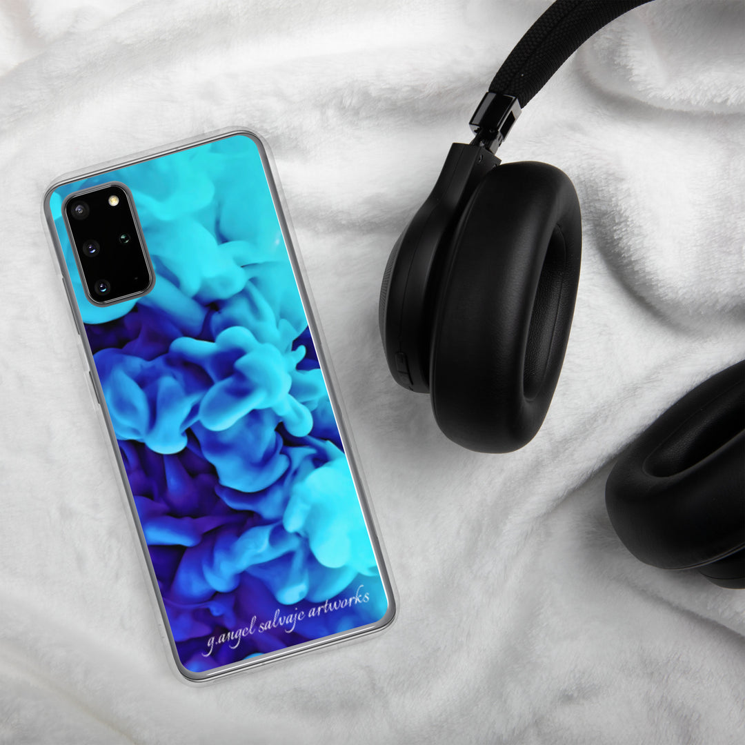 Blue Clouds, just breathe Clear Case for Samsung®