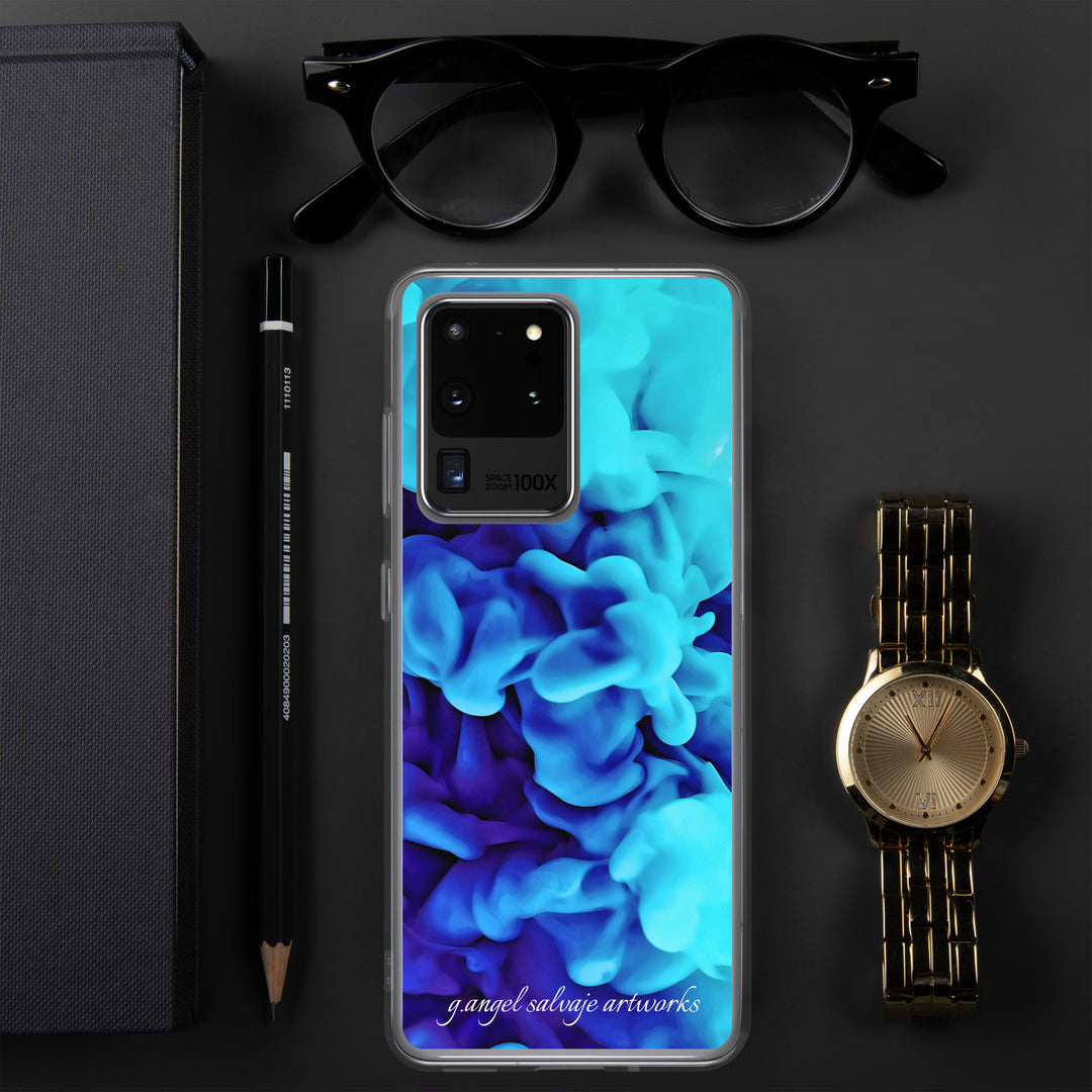 Blue Clouds Clear Case for Samsung®