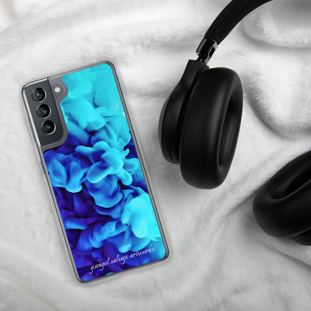 Blue Clouds Clear Case for Samsung®