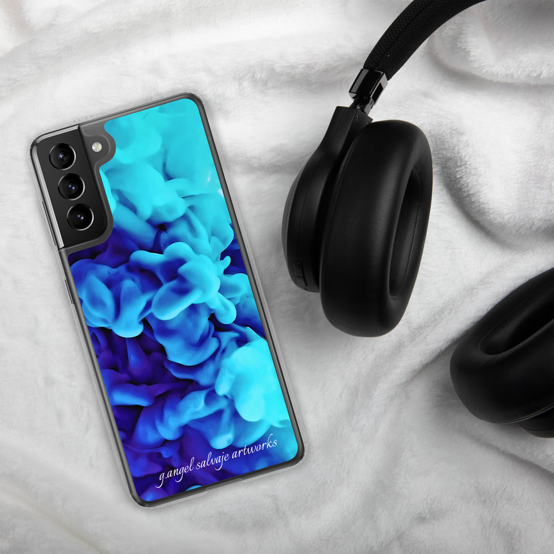 Blue Clouds Clear Case for Samsung®