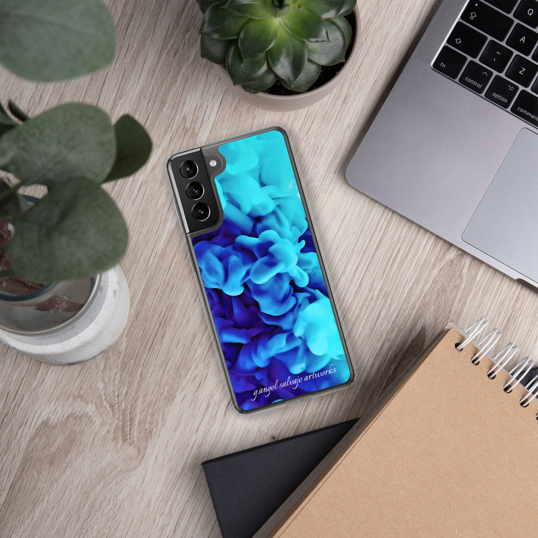 Blue Clouds Clear Case for Samsung®
