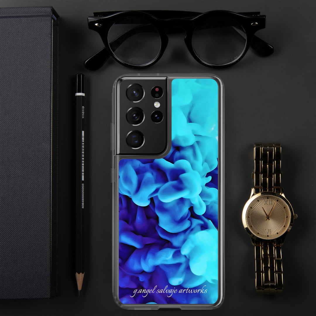 Blue Clouds Clear Case for Samsung®