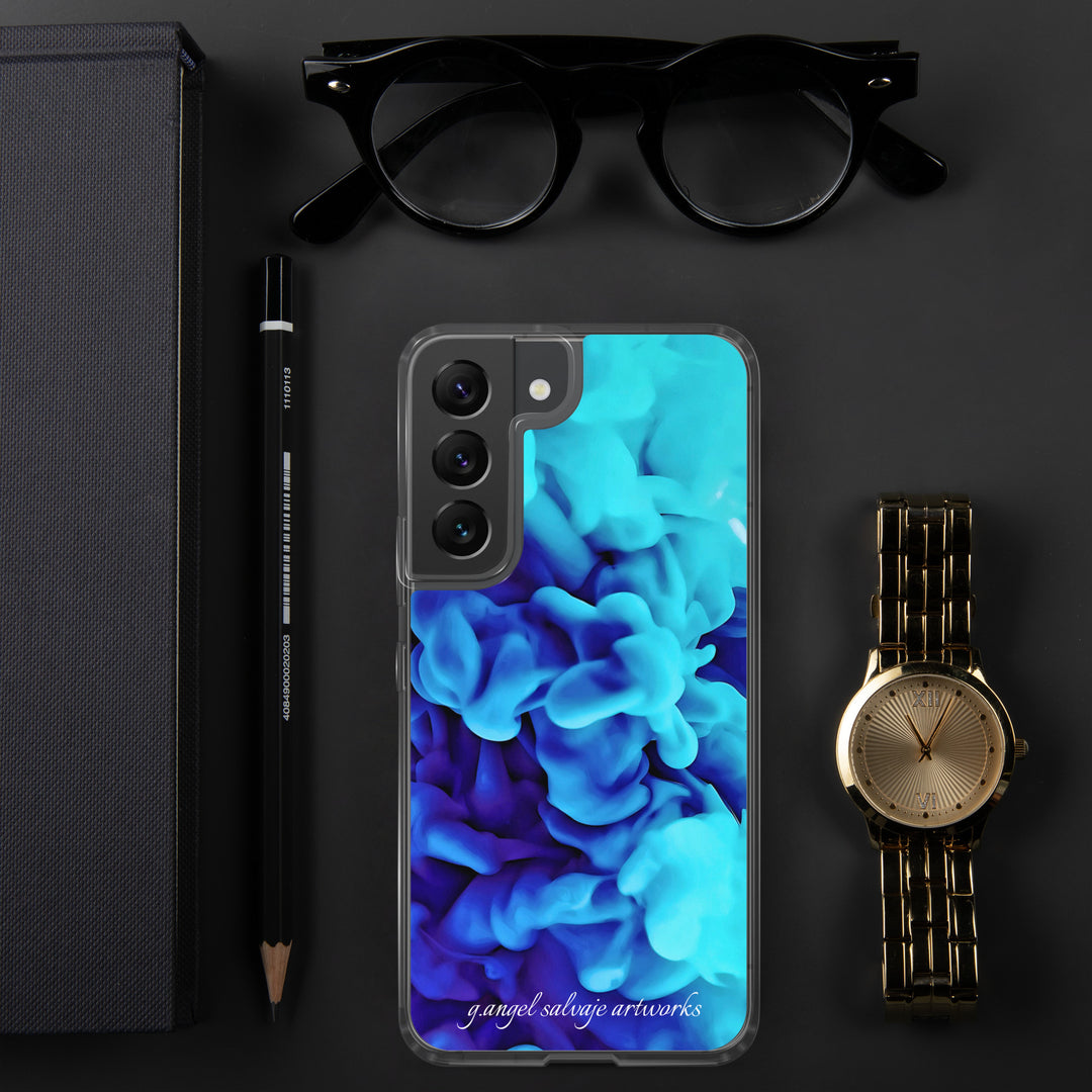 Blue Clouds Clear Case for Samsung®