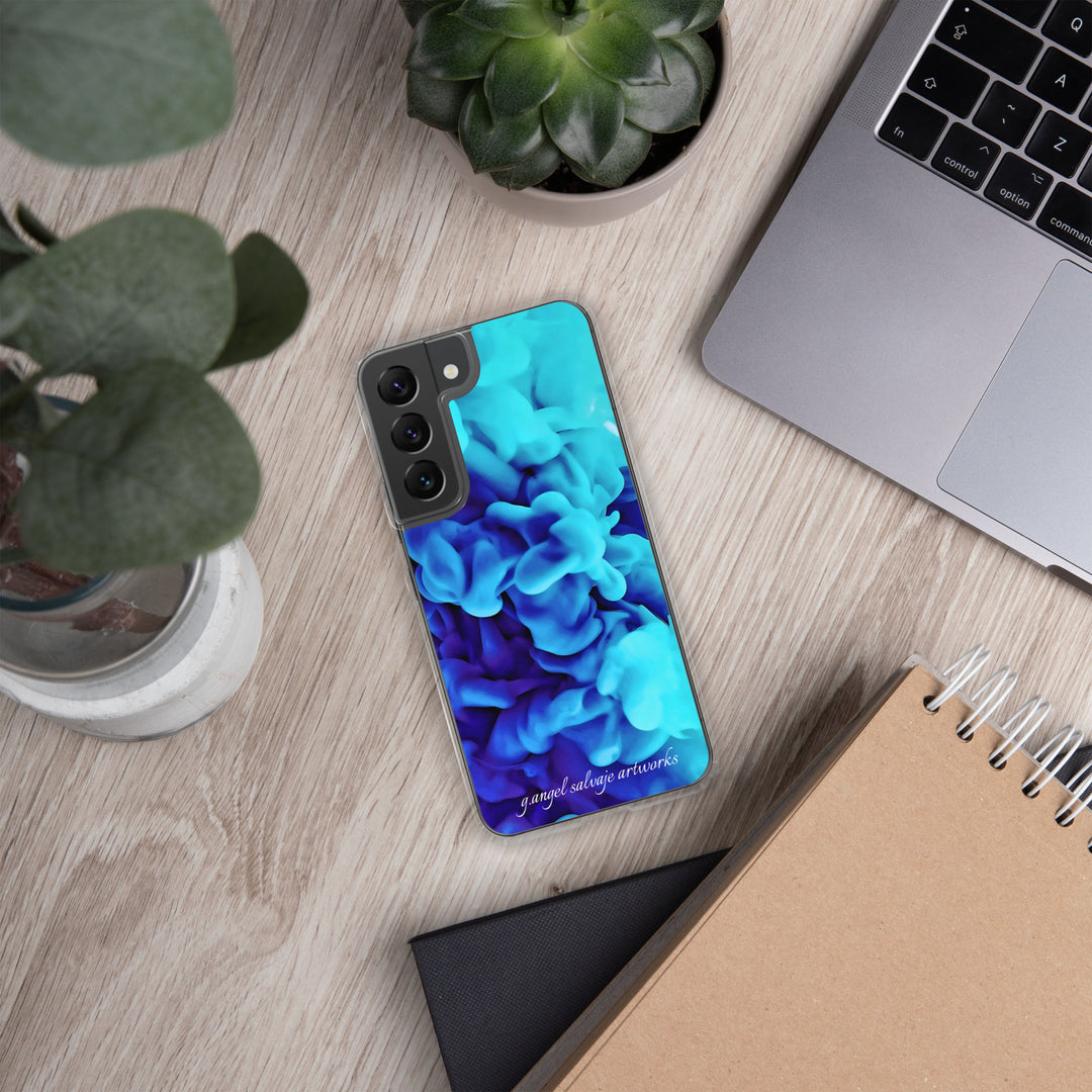 Blue Clouds Clear Case for Samsung®