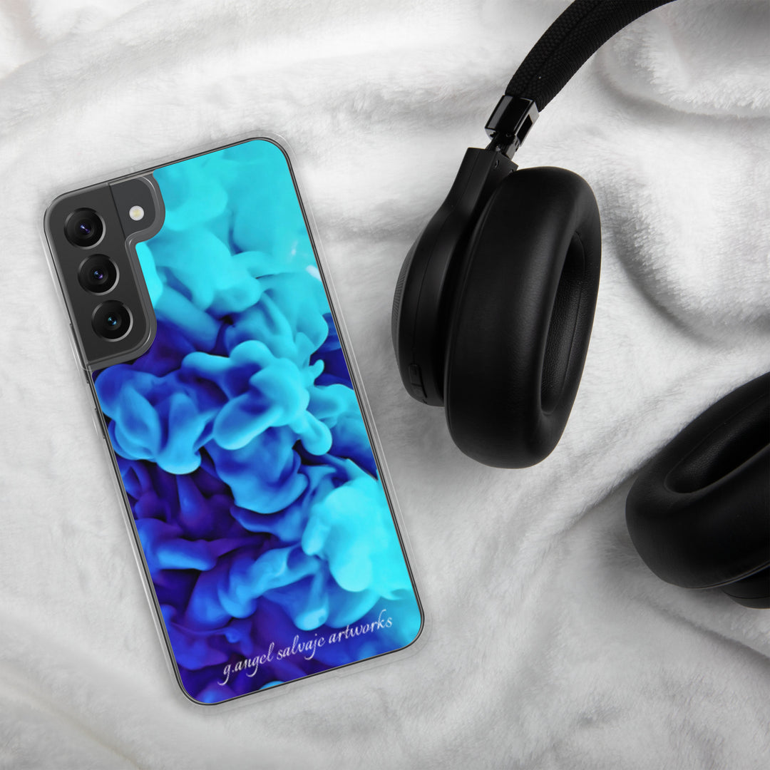 Blue Clouds, just breathe Clear Case for Samsung®