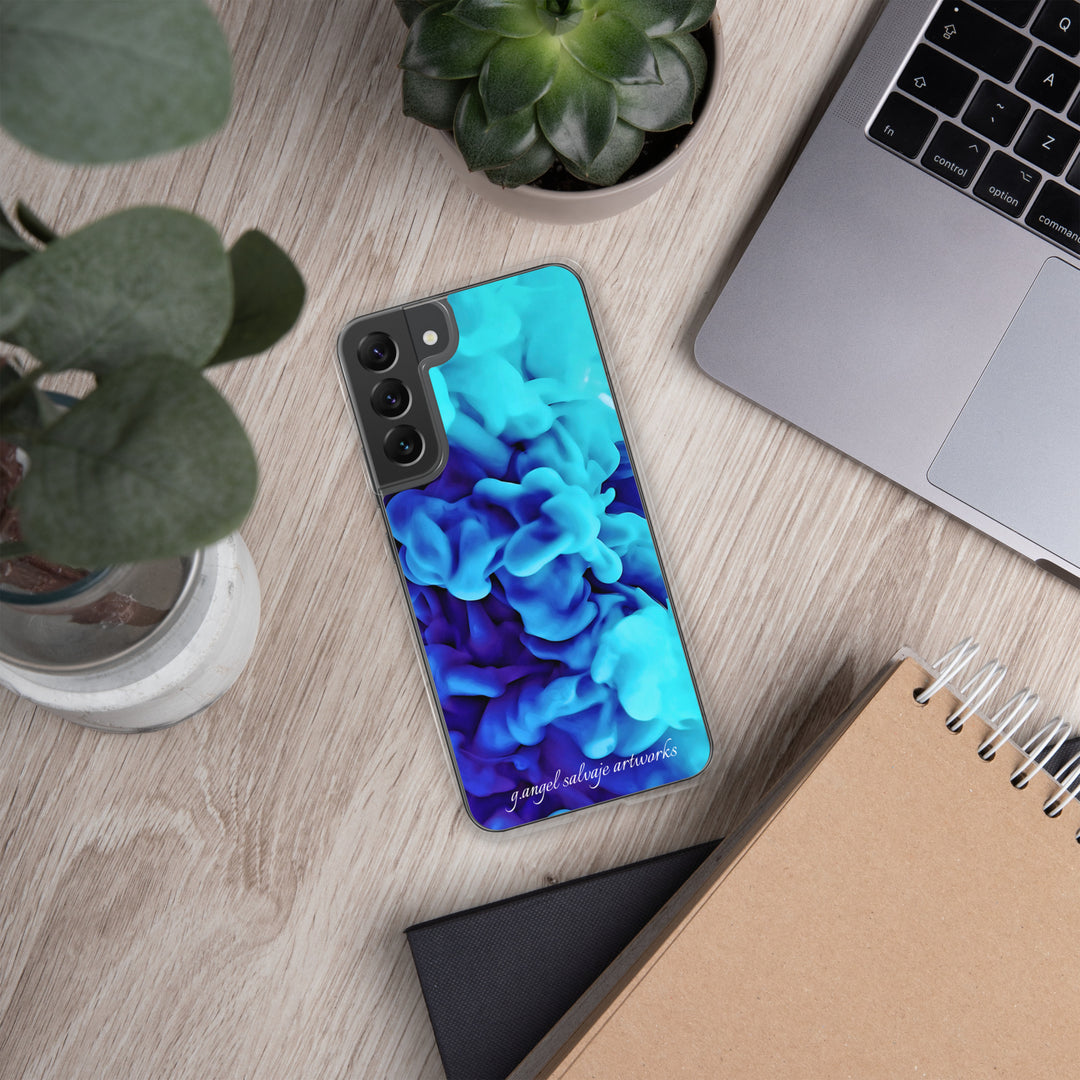 Blue Clouds Clear Case for Samsung®