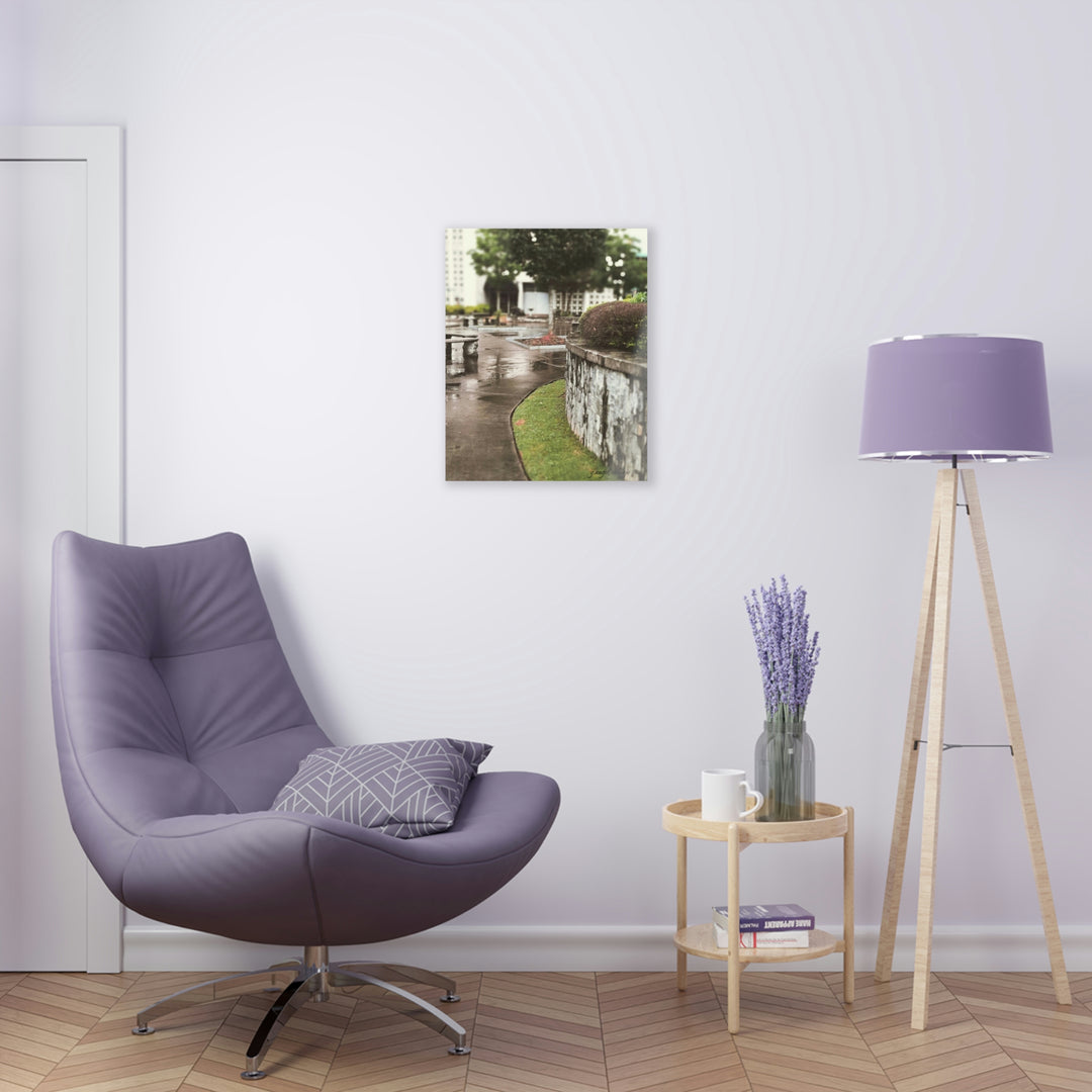 Bob Love Courtyard, Scheffield, AL Acrylic Prints
