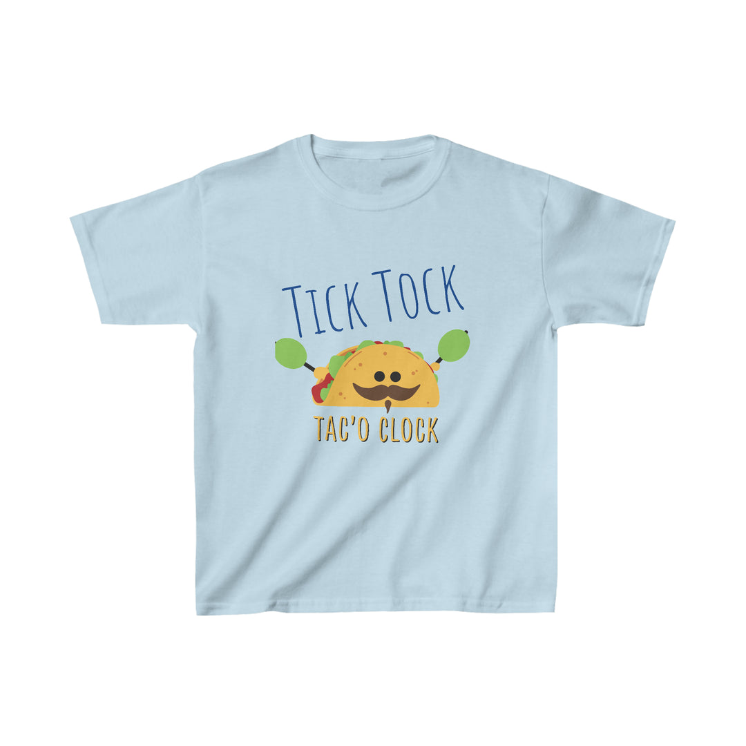 Tick Tock, Taco o'clock Kids Heavy Cotton™ Tee