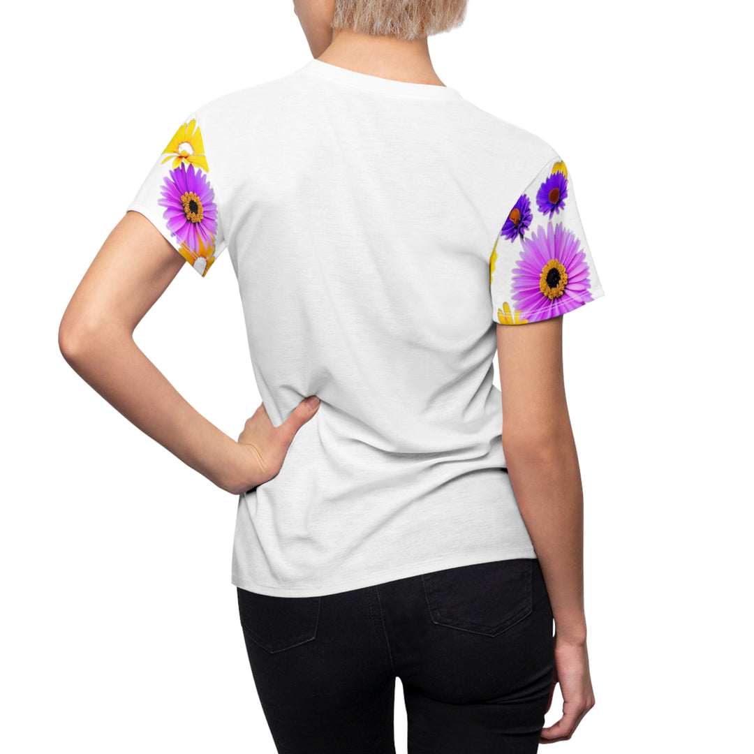 White Maybe we are all Butterflies Women's Cut & Sew Tee (AOP)