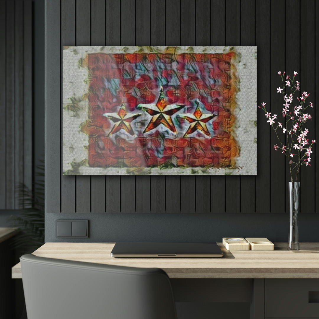 Impressions of  Triple Stars Acrylic Prints