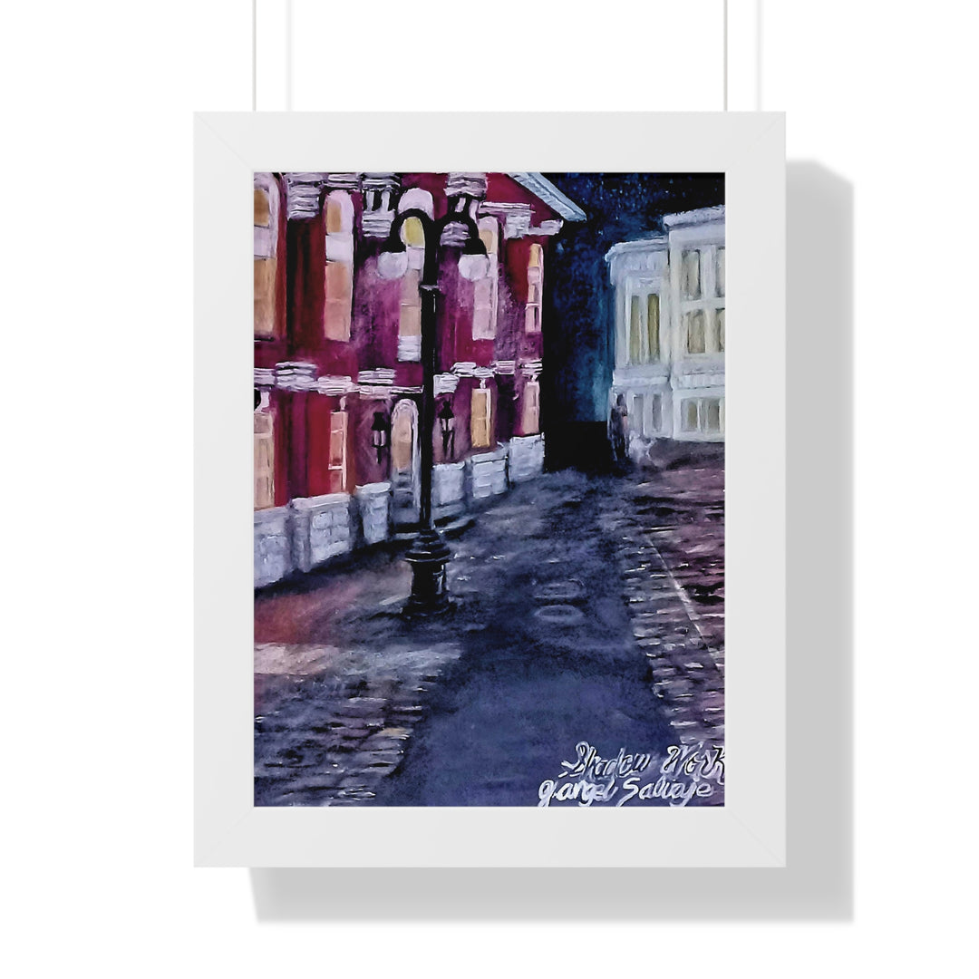 Shadow Work Framed Vertical Poster
