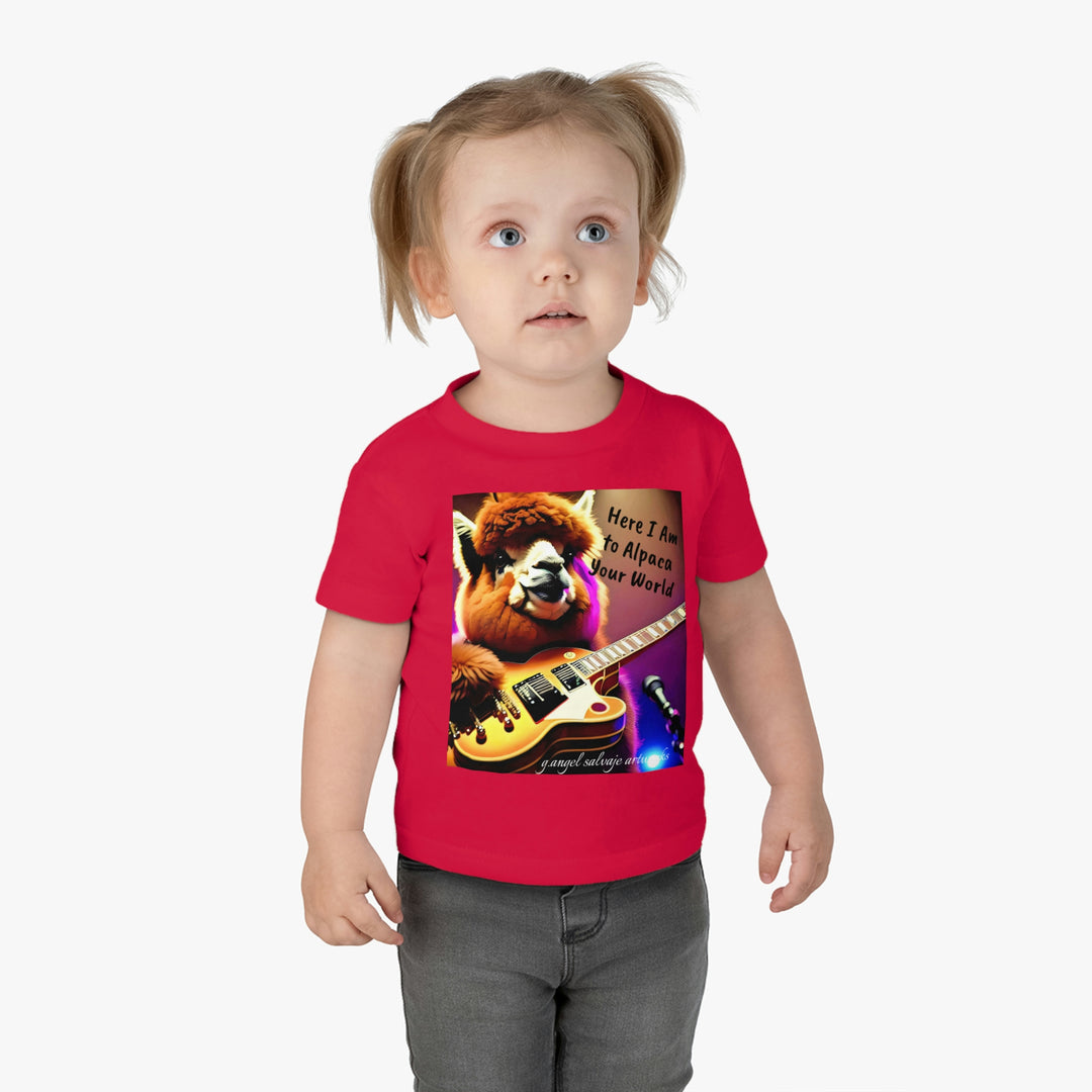 Alpaca Your World Infant Cotton Jersey Tee