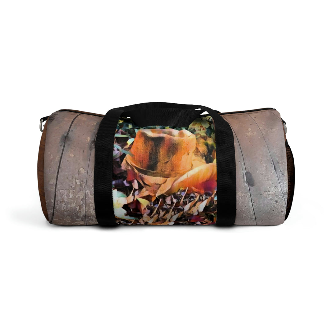 Man of Many Hats art Duffel Bag