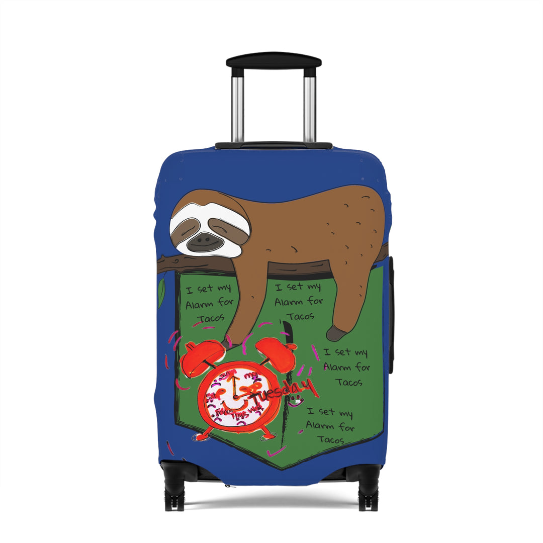 It is Taco o'clock Somewhere Sloth Luggage Cover