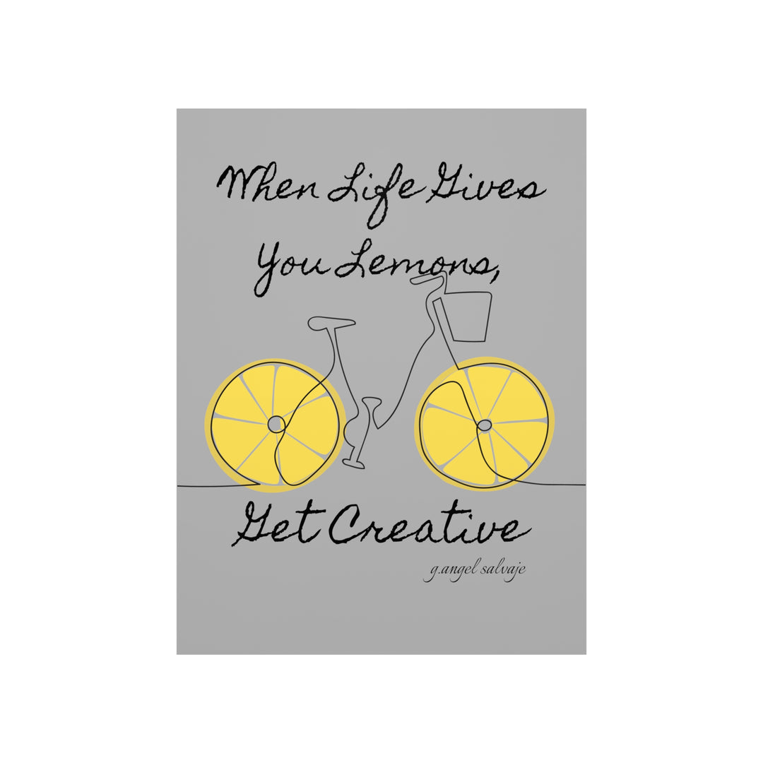 Get creative Premium Matte Vertical Posters