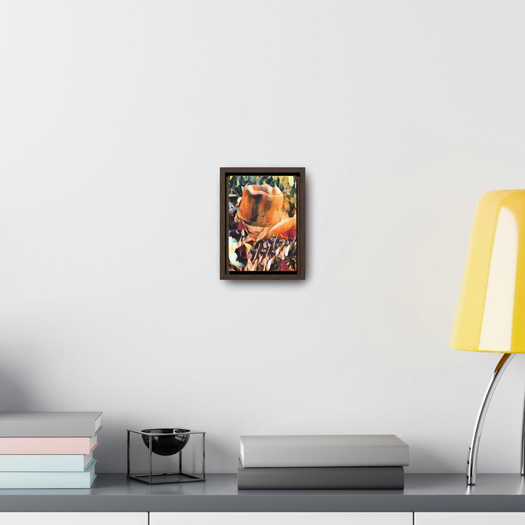 A Man's Hat Gallery Canvas Wraps, Vertical Frame