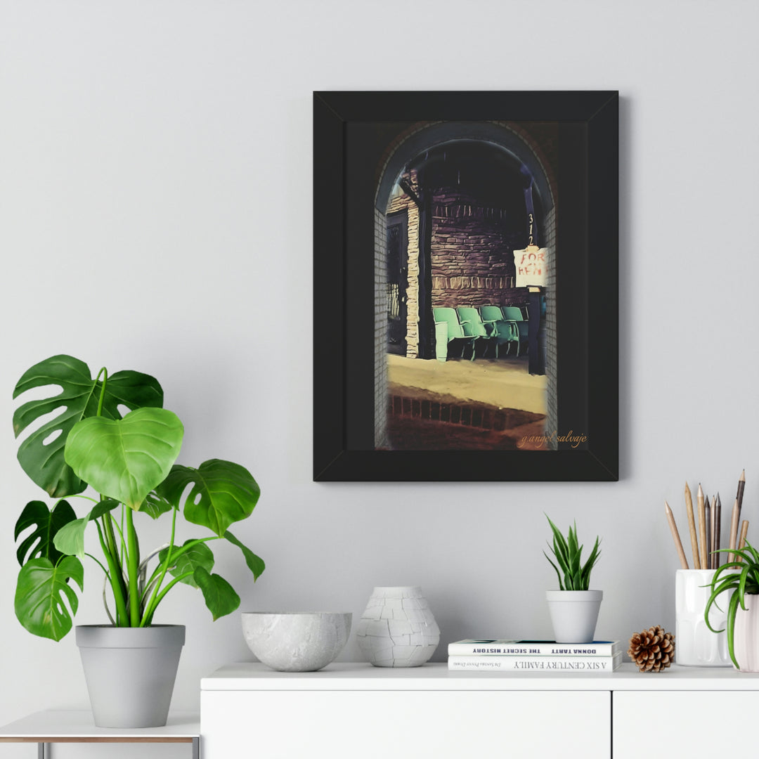 Waystation to Judgement Framed Vertical Poster