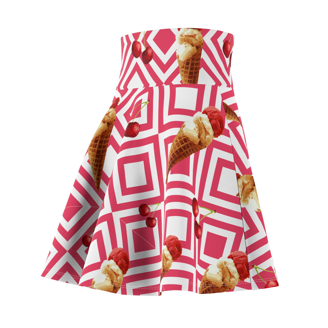 Chill out  ice cream Women's Skater Skirt (AOP)