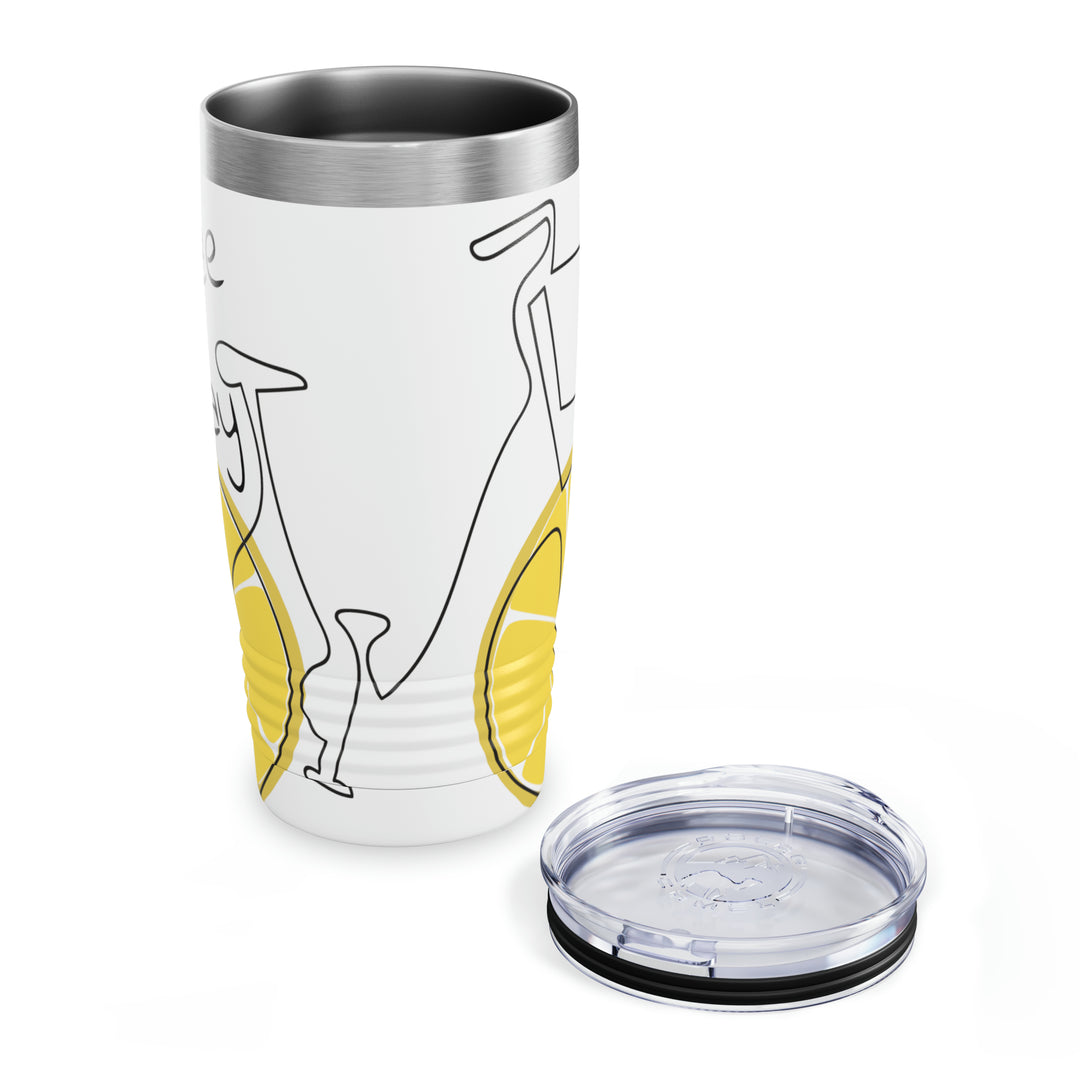 Lemon Keep Movin' Ringneck Tumbler, 20oz