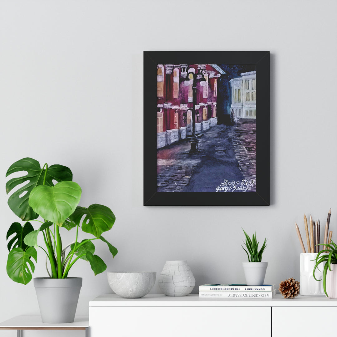 Shadow Work Framed Vertical Poster