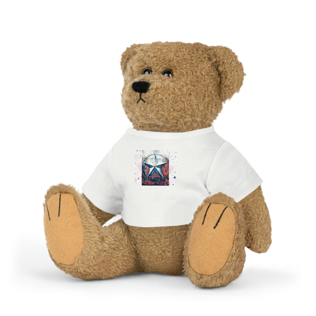 Patrick Inspired Plush Toy with T-Shirt