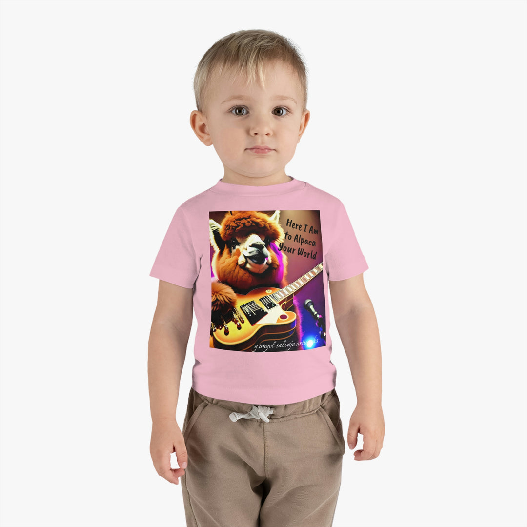 Alpaca Your World Infant Cotton Jersey Tee