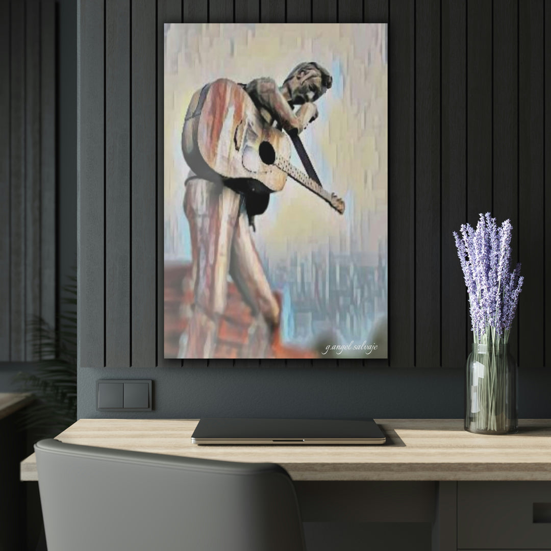 Singing River Sculpture, Sheffield, AL Acrylic Prints (French Cleat Hanging)