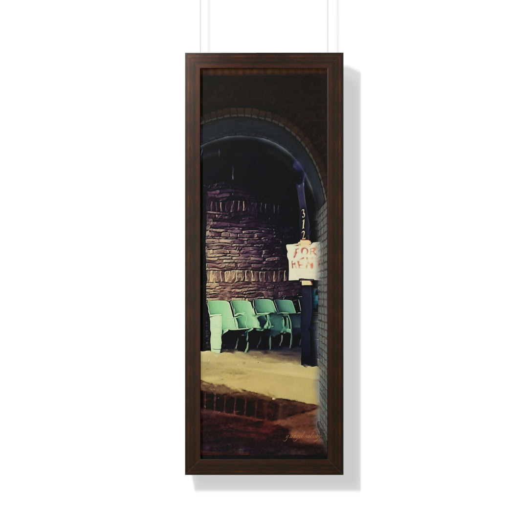 Waystation to Judgement Framed Vertical Poster