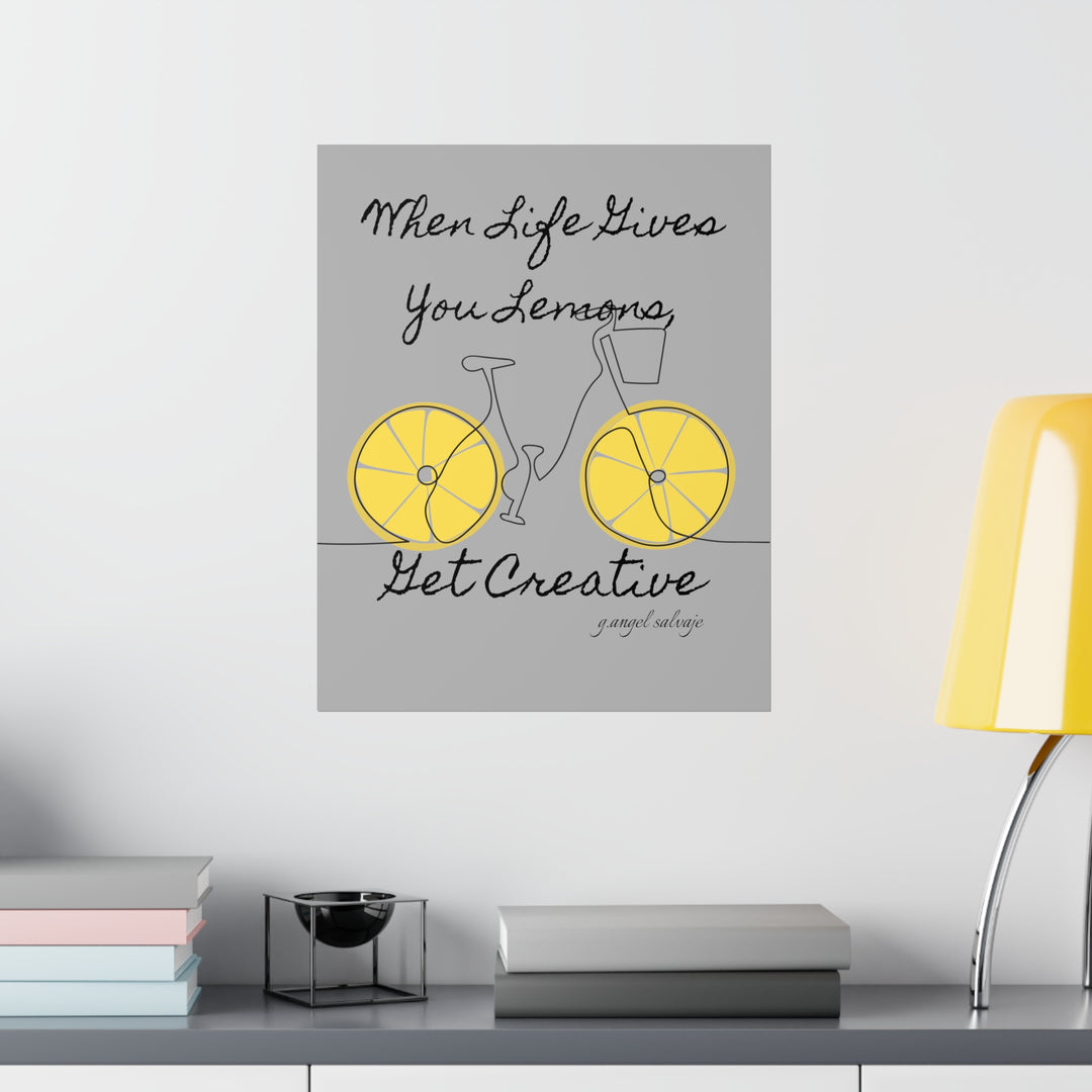 Get creative Premium Matte Vertical Posters