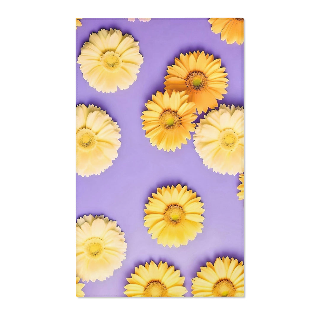 Flower Power Style 4 Area Rugs