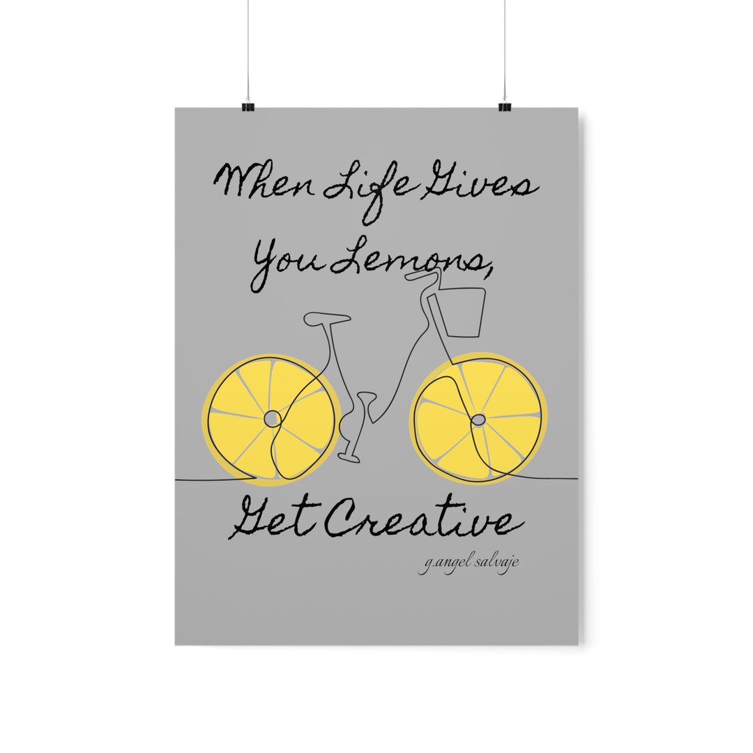 Get creative Premium Matte Vertical Posters