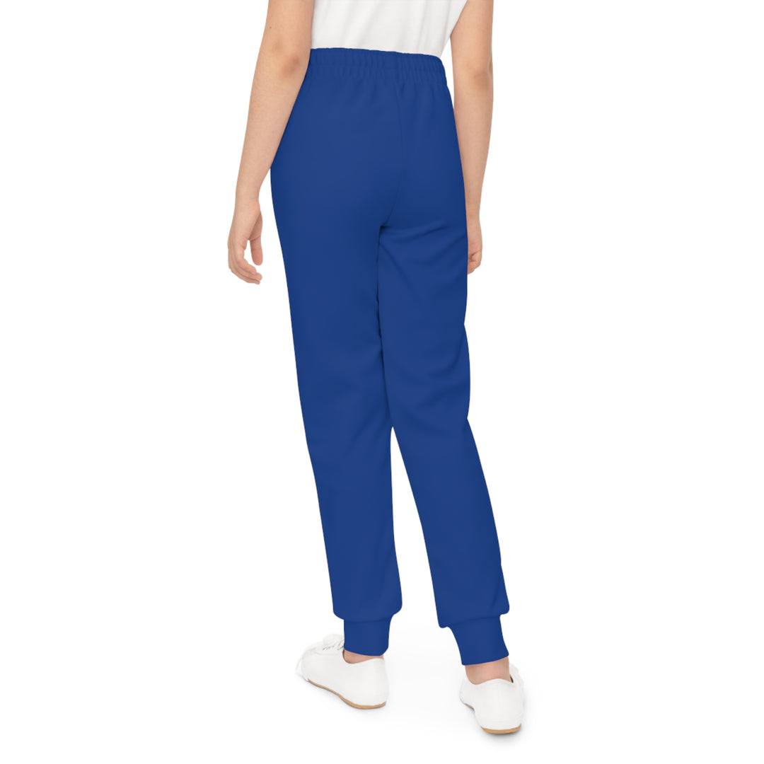 Dark Blue Sassy Pants Youth Joggers (AOP)