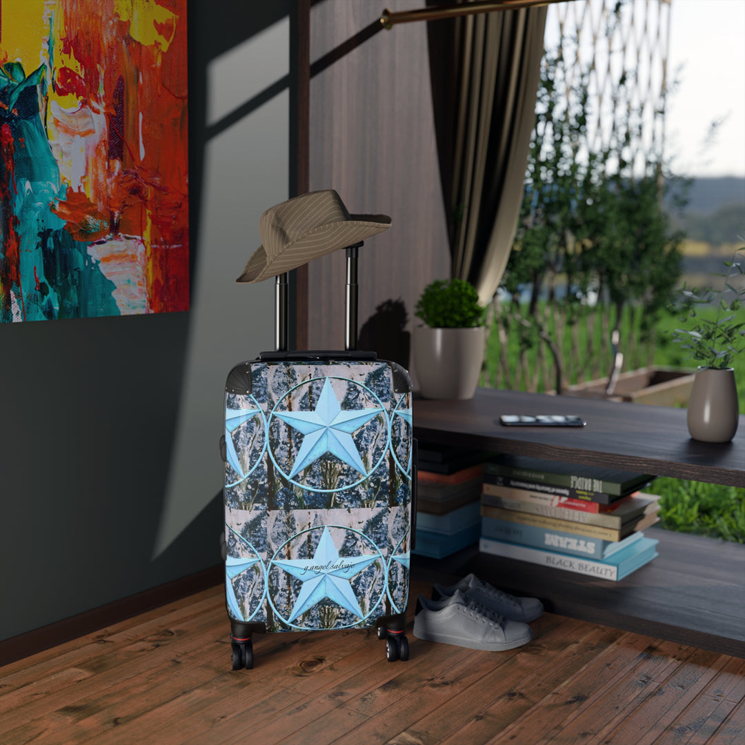 Stars and Bluebonnet Suitcase