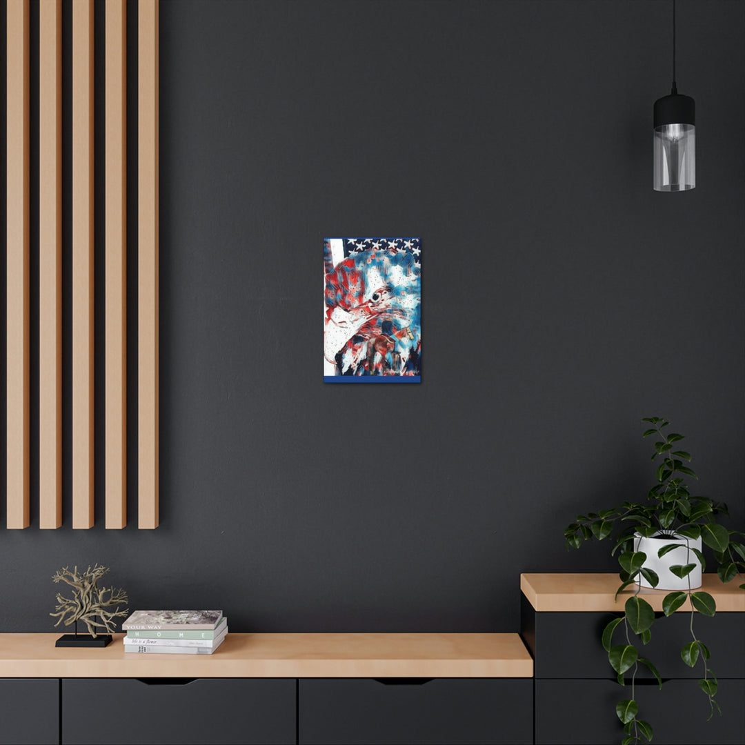America Strong and Free Canvas Gallery Wraps