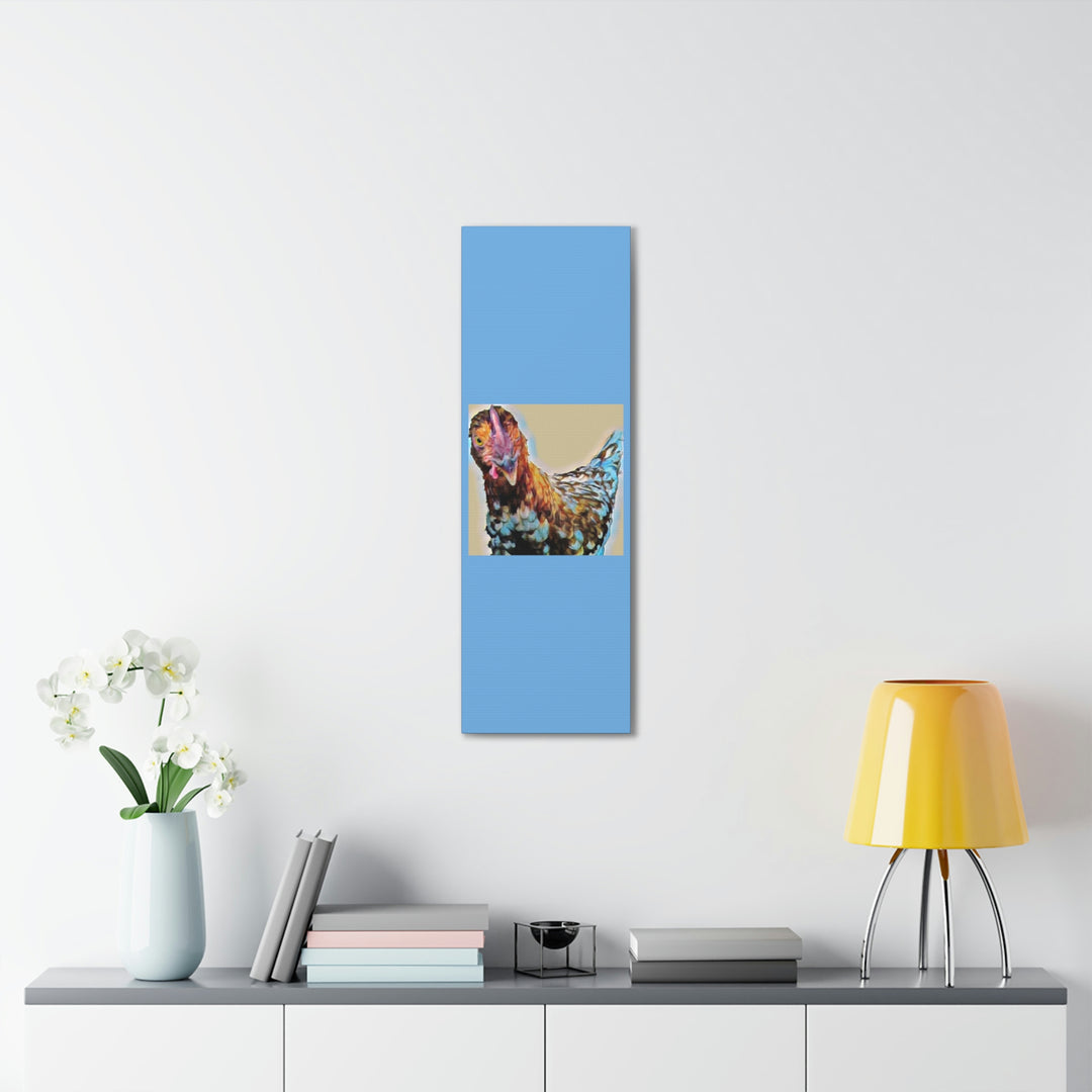 Spot the Hen on Canvas Gallery Wraps