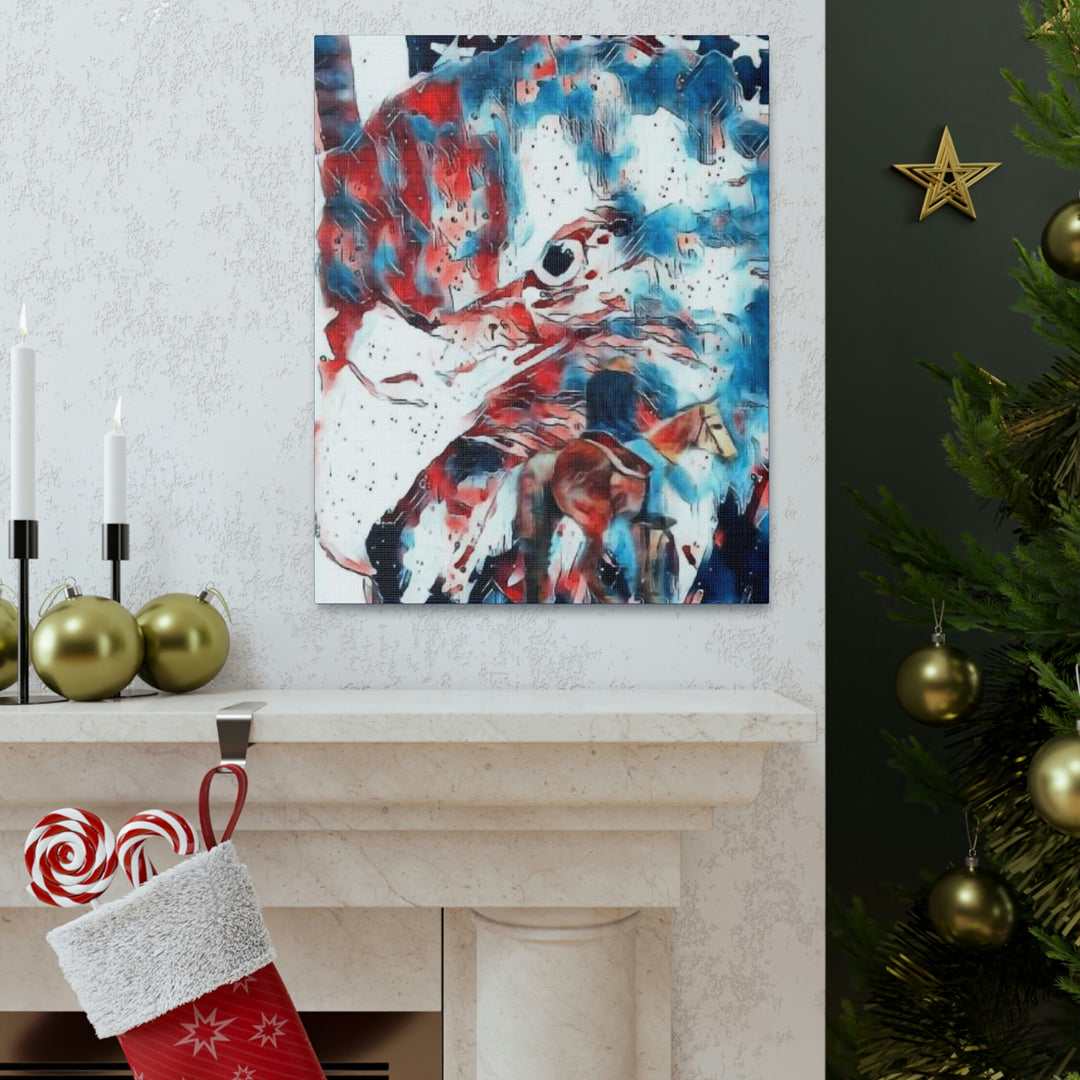 America Strong and Free Canvas Gallery Wraps