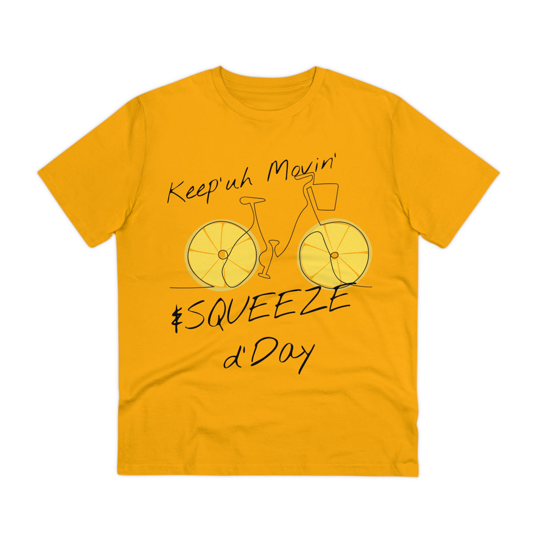 Lemon Keep Movin Organic Creator T-shirt - Unisex