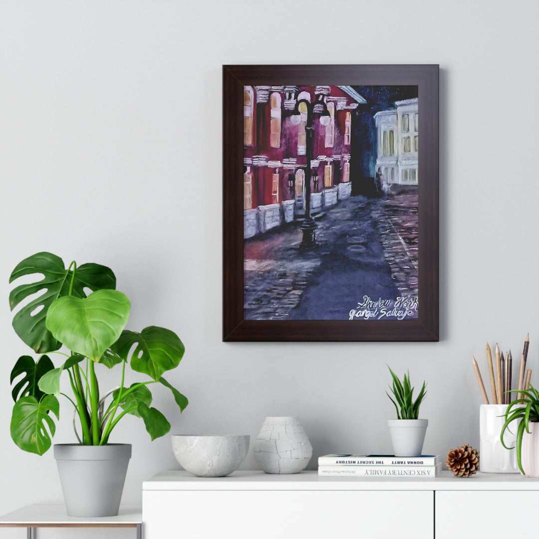 Shadow Work Framed Vertical Poster