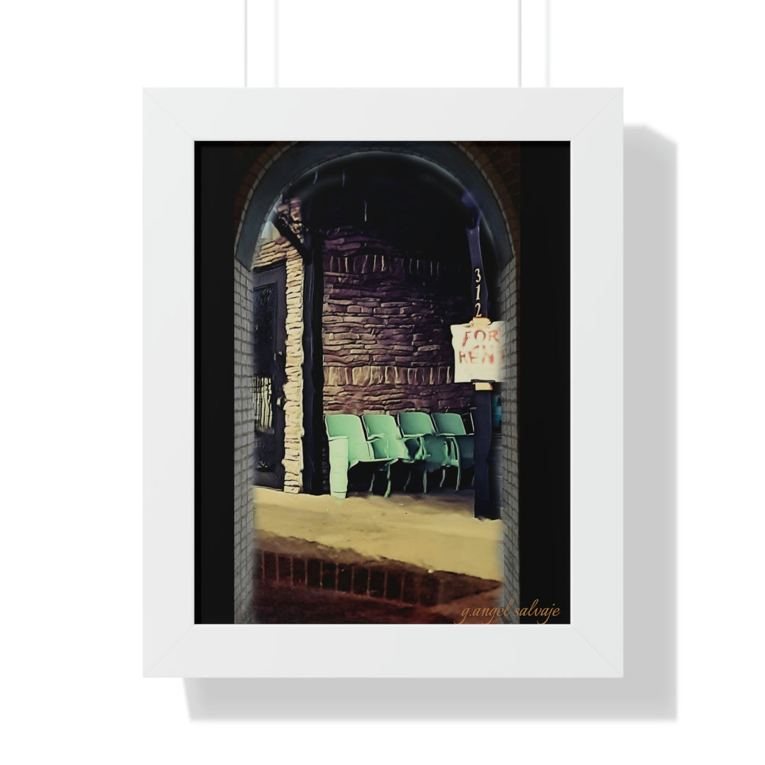 Waystation to Judgement Framed Vertical Poster